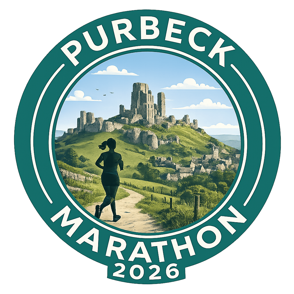 Corfe Castle Logo The Purbeck Marathon